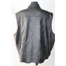 KAMIZELKA MOTOR SKÓRA JOHN F GEE rozm. 3XL